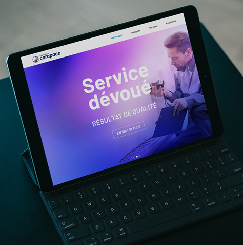 Exemple de mise en page du site Exemple de mise en page du site